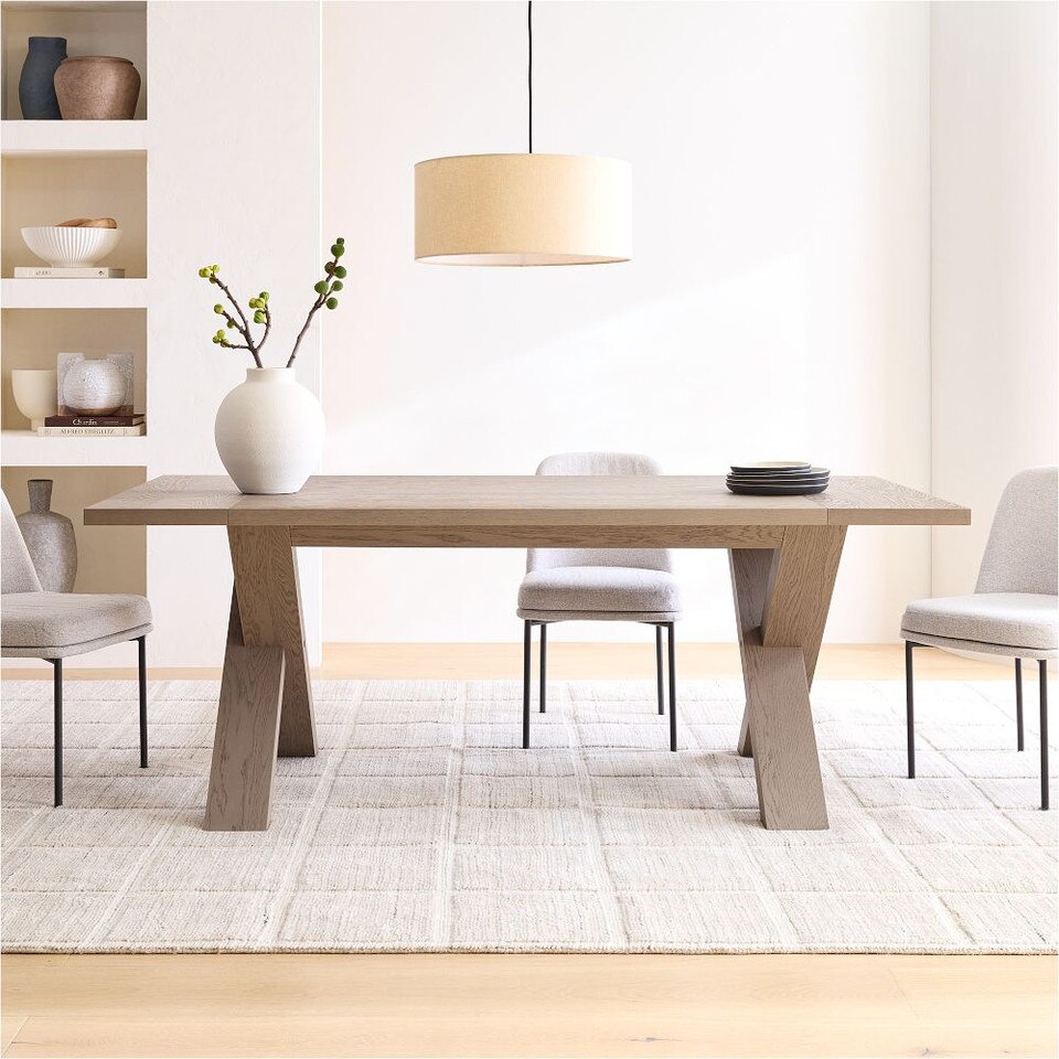 Holmes Dining Table (80", 102") West Elm UK